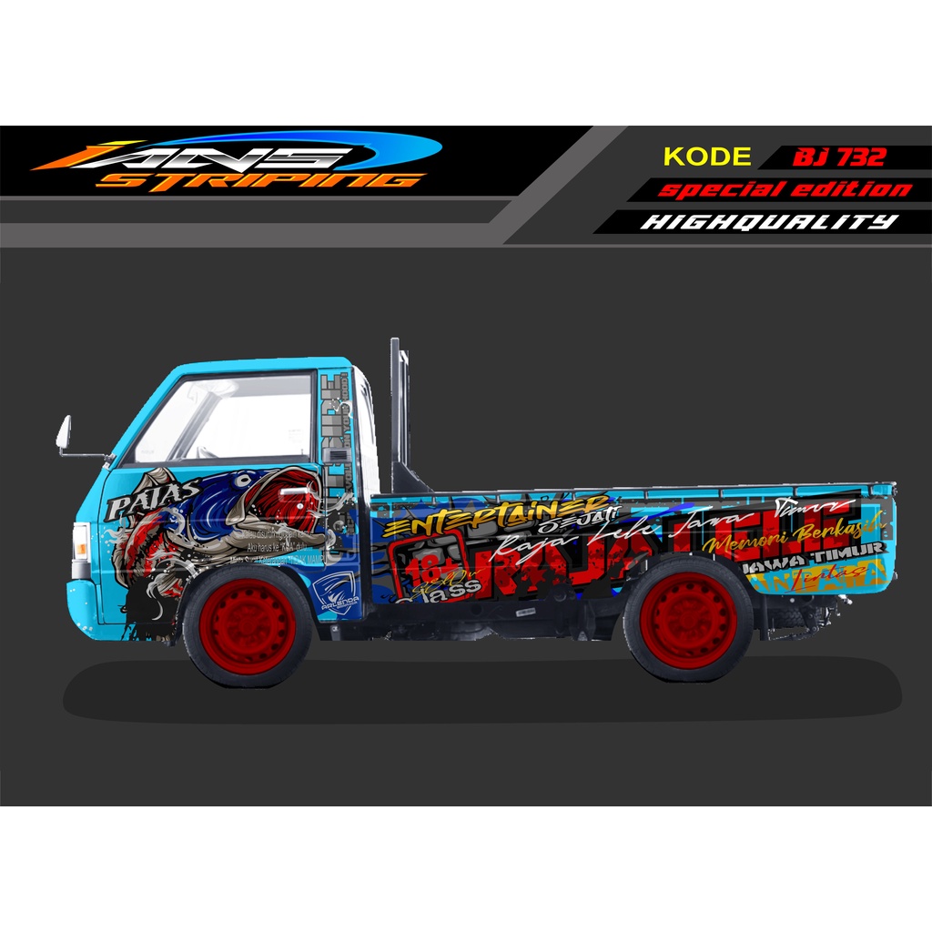 STICKER MOBIL PICK UP GRANMAX , CARRY , L300 / DECAL PICK UP / DECAL GRANMAX / DECAL STICKER MOBIL