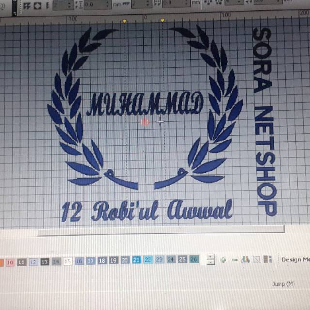 

Desain Bingkai Padi File Desain Bordir / Wilcom Embroidery Design File