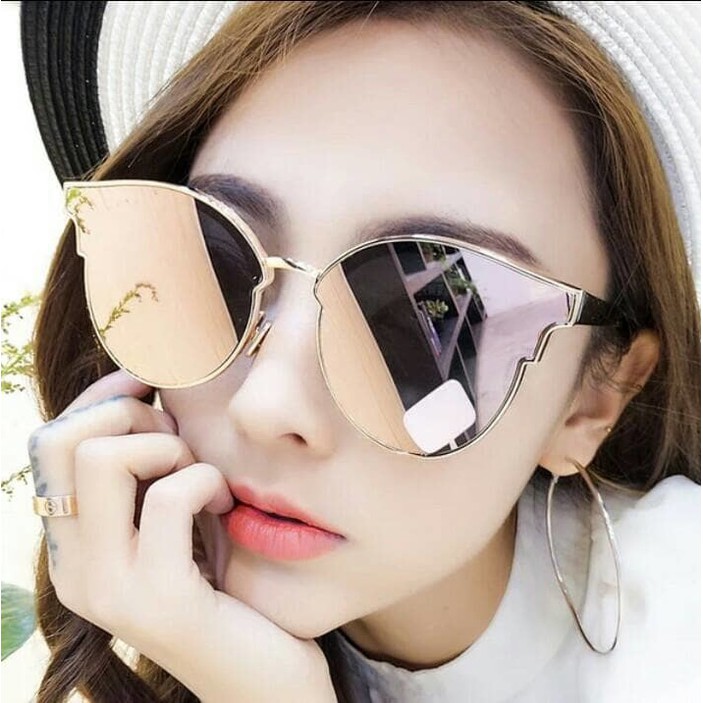 Dijual HITS  Kacamata Sunglasses wanita gentle monster kc 185 pink Berkualitas