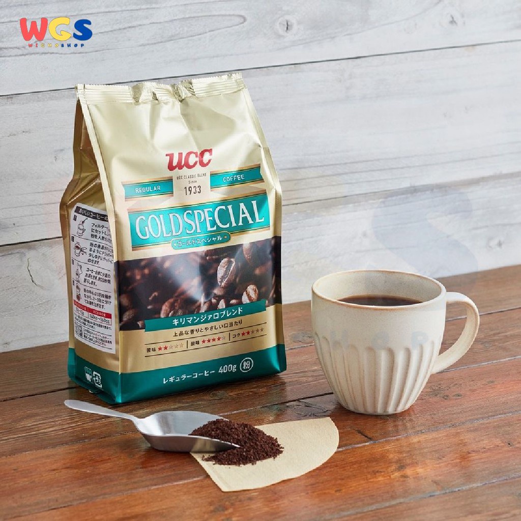 UCC Ueshima Gold Special Kilimangiaro Blend Ground Coffee 400 gr