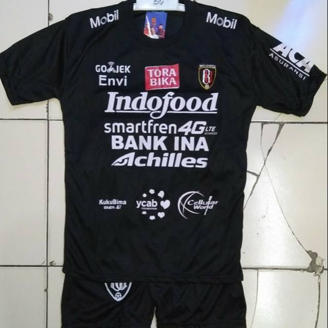 Baju Bali united anak anak