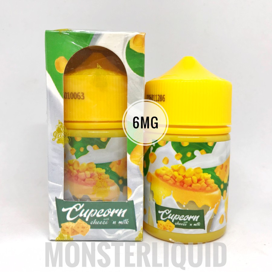 CUPCORN CUP CORN CHEESE N MILK JASUKE BY IDJ 6MG 60ML