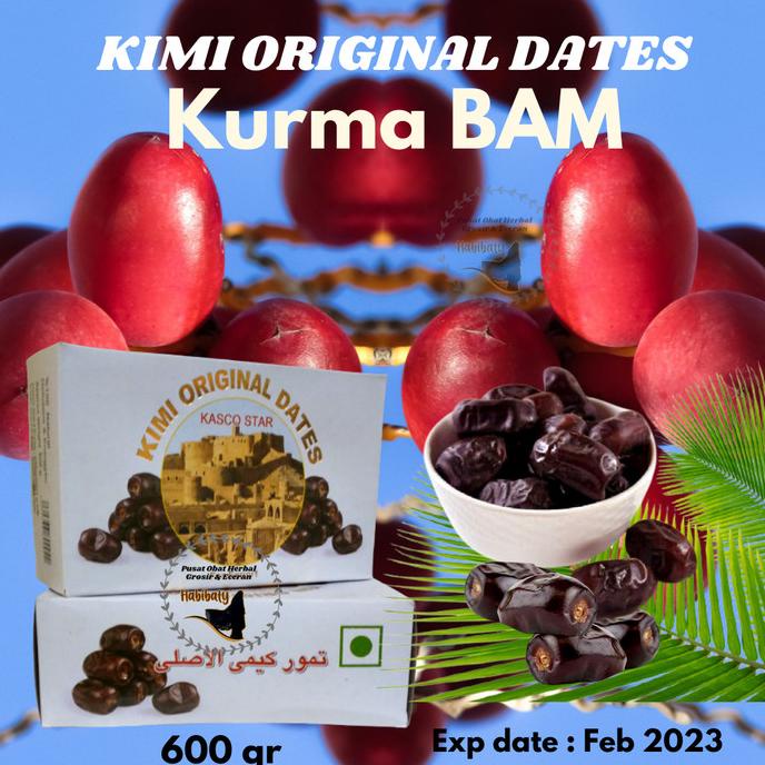 

:<:<:<:<] Kurma Bam Anggur Kimi Original Dates 600 gr