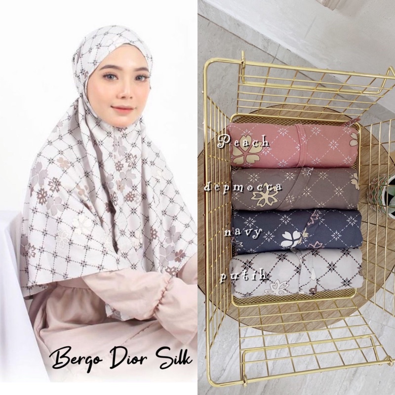 Bergo Motif silk premium