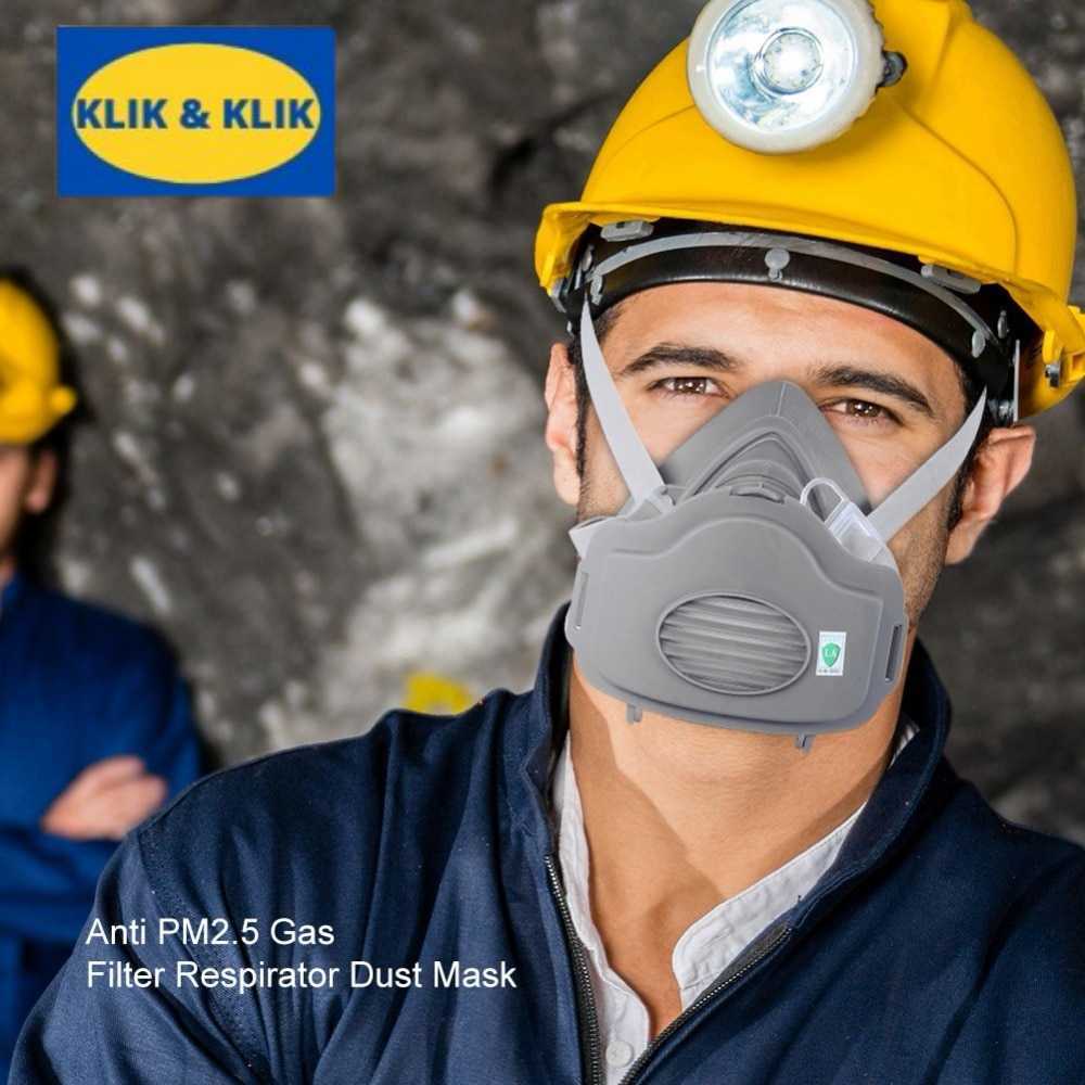 KLIK AND KLIK KLIK AND KLIK  POWECOM Masker Polusi Anti Debu Dust PM2.5 - 8005