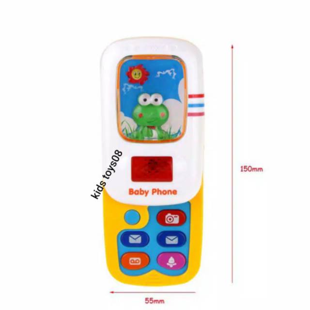 Mainan Music Mobile Phone Baby Phone Happy