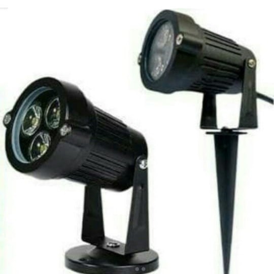 Lampu Sorot Led Taman 3 watt kuning Tancap