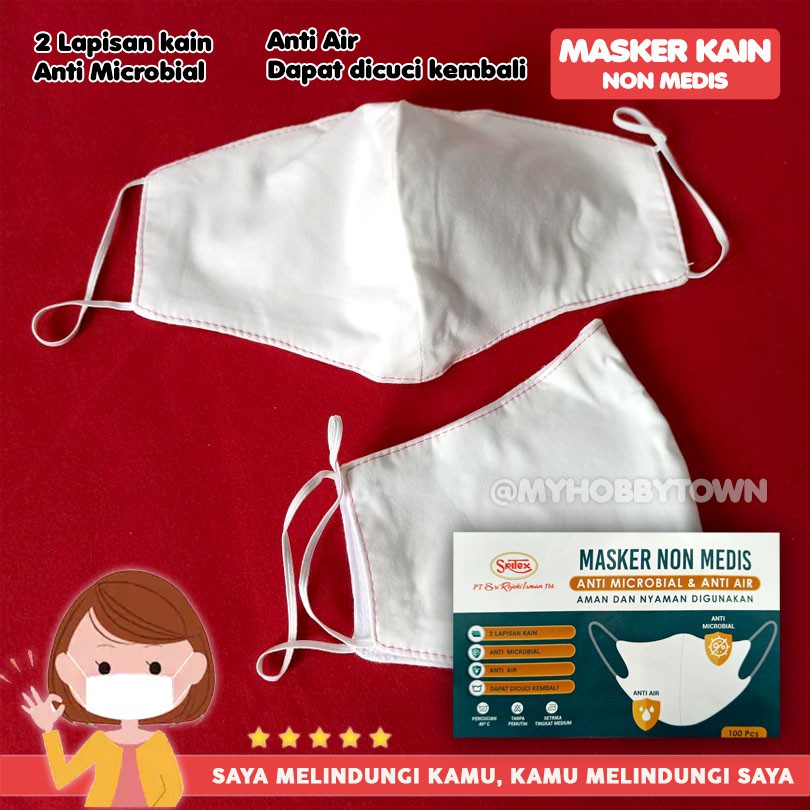 Masker Non Medis Sritex Anti Microbial Waterproof Anti Air