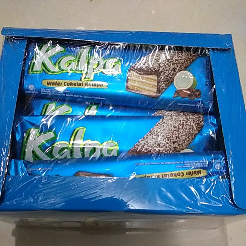 Kalpa Wafer Cokelat Kelapa box isi12