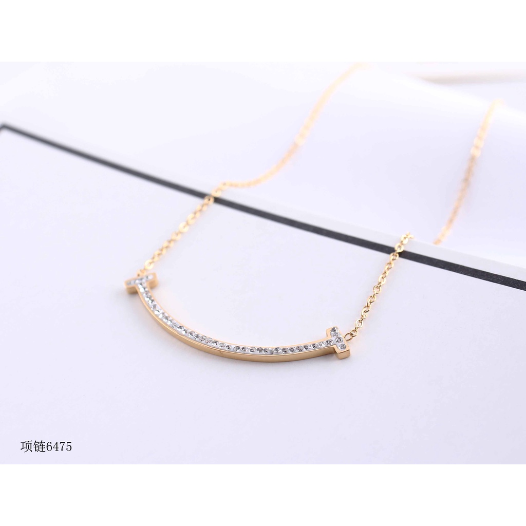 Kalung Titanium Mata Full Terbaru Perhiasan Fashion 245,091,6475