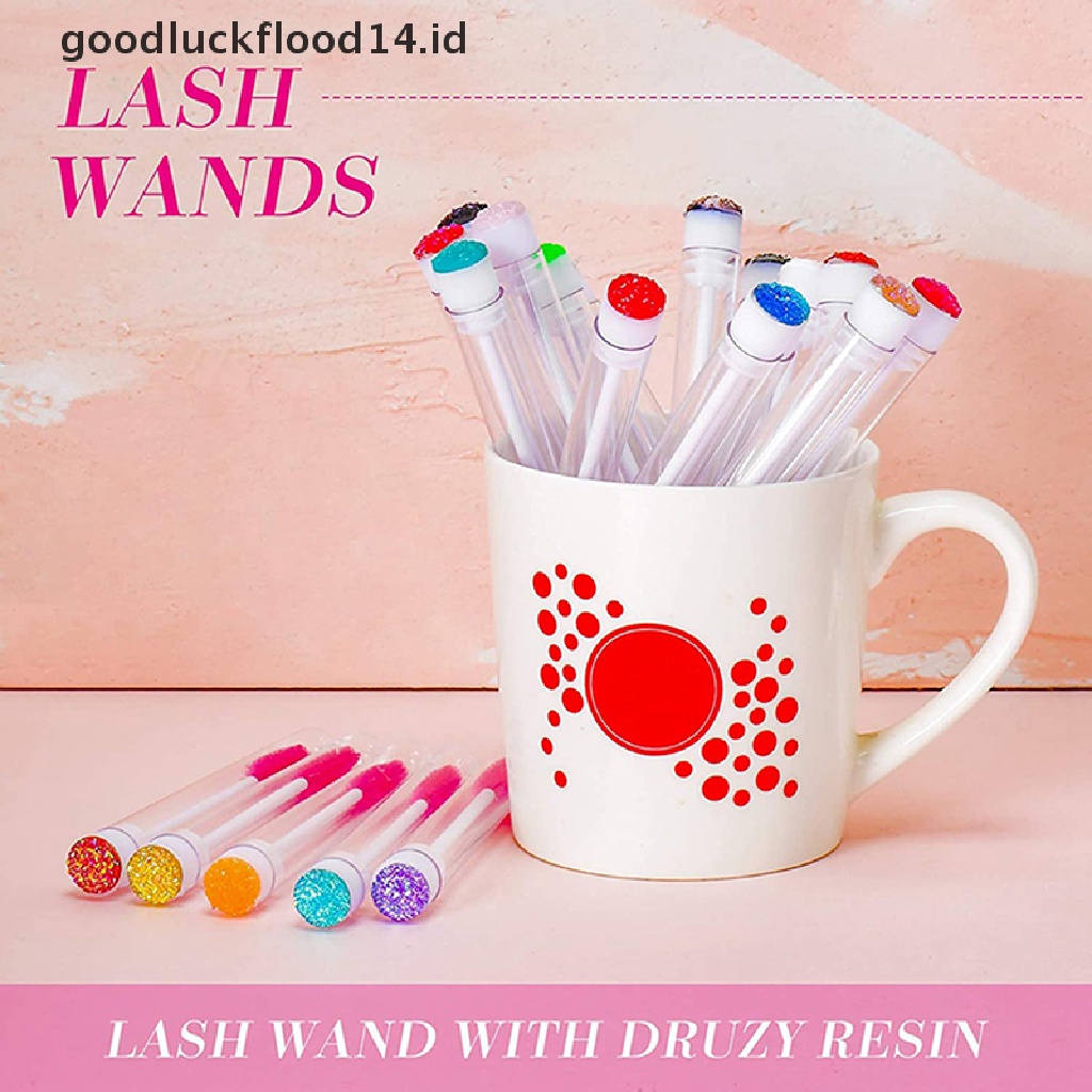 [OOID] Reusable Eyebrow Brush Extension Replaceable Dustproof Eye Lash Brushes ID