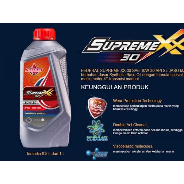 OLI MOTOR FEDERAL XX 0,8L