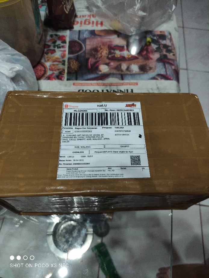 Paket Pendorong Shower Otomatis Konektor Slip Lock Drat Luar 1/2 Inch