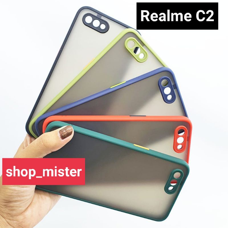 Case Softcase Matte Dove PC Realme C2 // Case Dove My Choice PC Realme C2