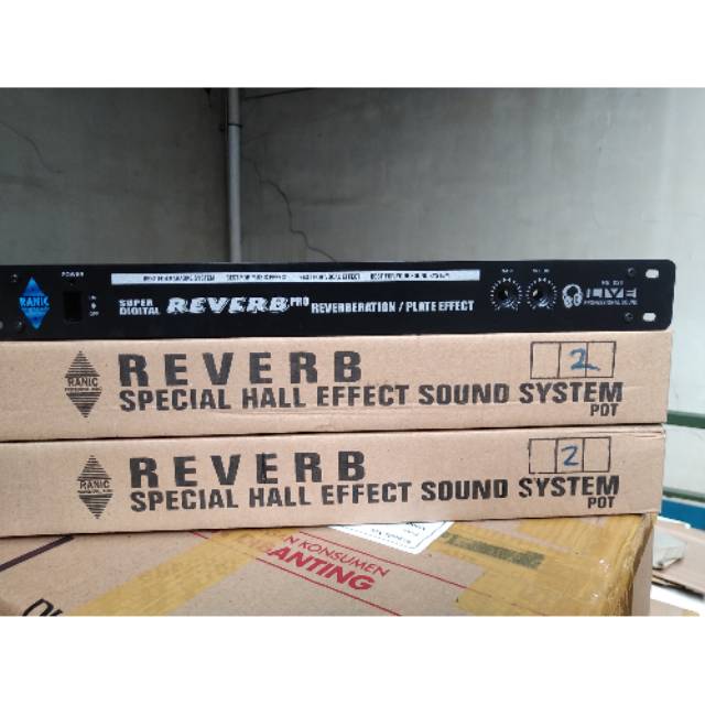 Box echo reverb 2 potensio