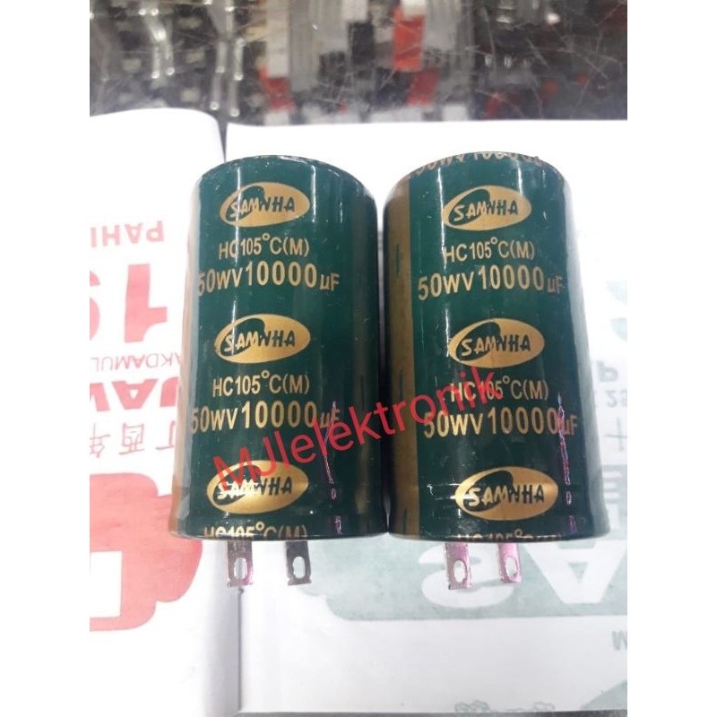 Elco 10000uF 50V elko samwha Berkualitas