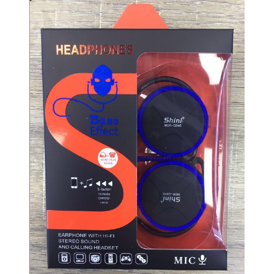 Headphone Earhook Shini Q940 on-ear Excelent