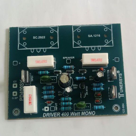 Kit driver power SANKEN mono 400 watt