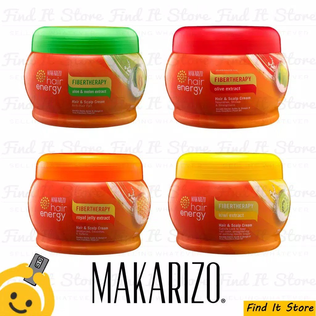 Makarizo Hair Energy Fibertheraphy Creambath Hair & Scalp Creambath Makarizo