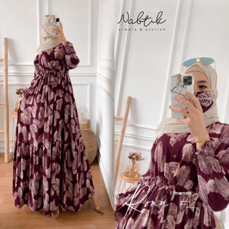 gamis rona dress vol 2 by nabtik