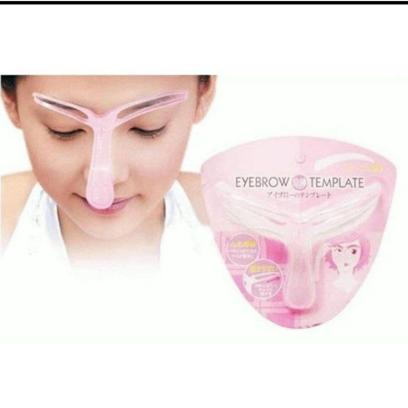 alat bantu cetakan alis/cetakan alis/eyebrow template/alat bantu membuat alis