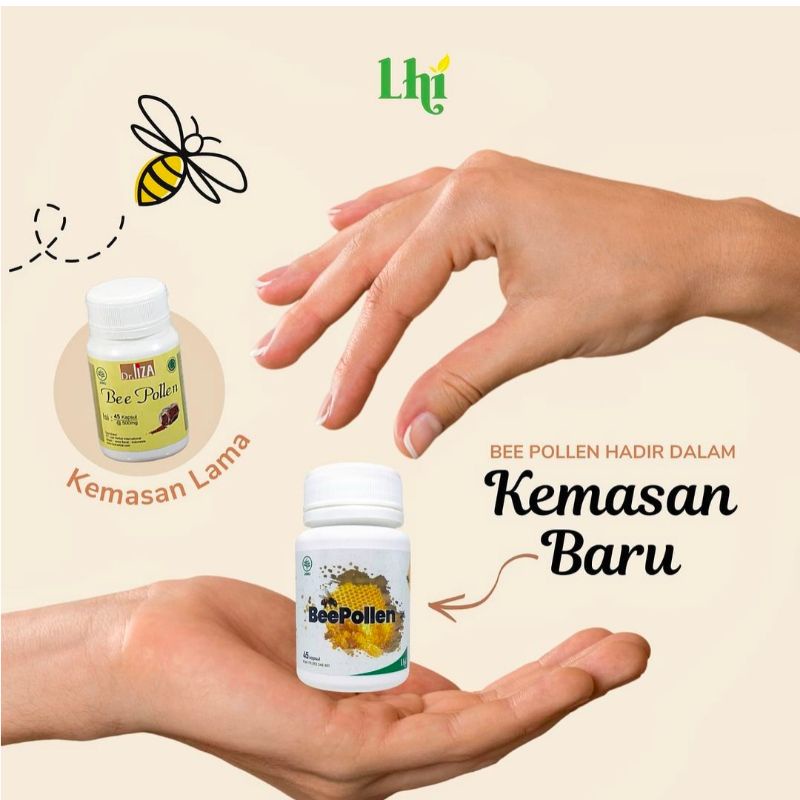 

Bee Polen Kapsul Asli Liza Herbal Membantu Meningkatkan Daya Tahan Tubuh