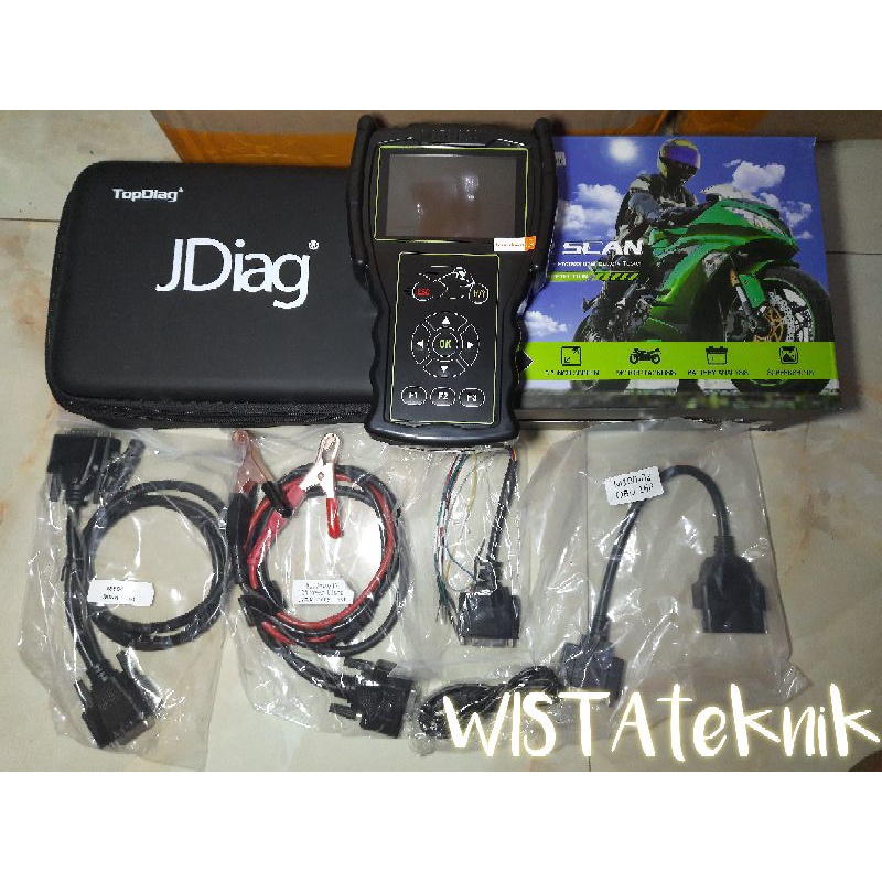 Versi Sederhana | JDiag M100 Pro scanner motor injeksi obd1 dan obd2