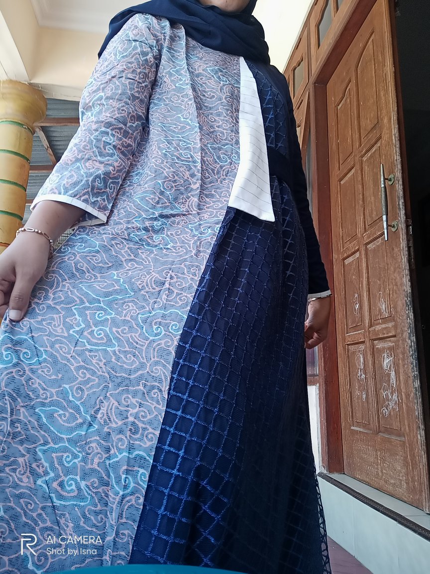 Gamis Batik Mt 33 Navi