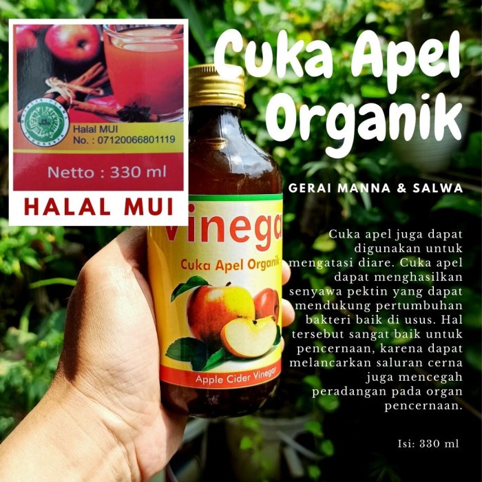 

Jual Vinegar Cuka Apel Organik