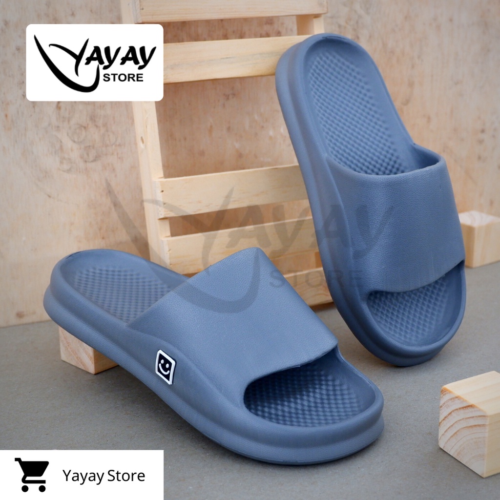 Sandal slop pria EVA / Sandal rumah laki laki / Sendal slop pria / Sandal slide pria 39 s/d 44