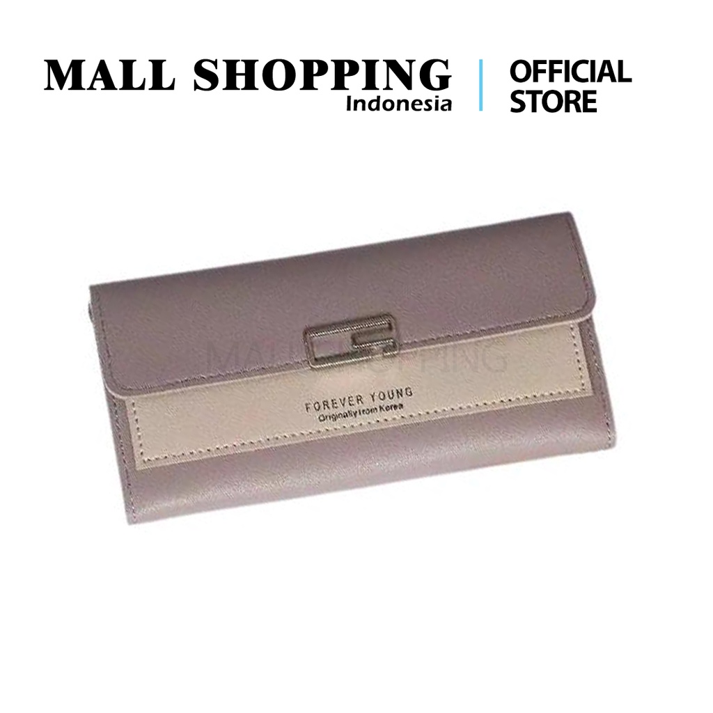 (COD) Dompet Lipat  Dompet Panjang Wanita Import Quality MALL SHOPPING