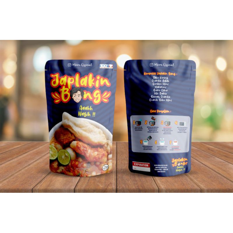 

CUANKI JAPLAK PEDAS ORIGINAL (JAPLAKIN BANG)