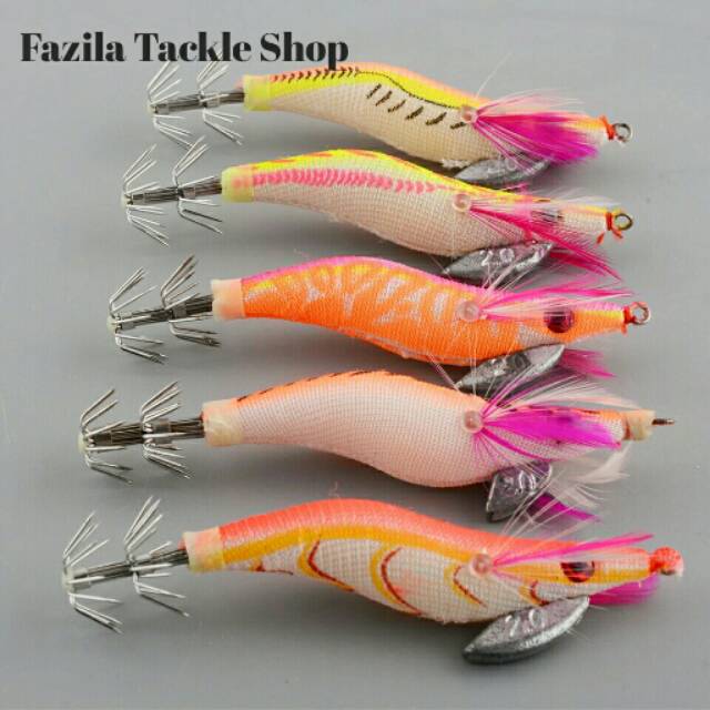 Umpan Mancing Squid Jig Udang