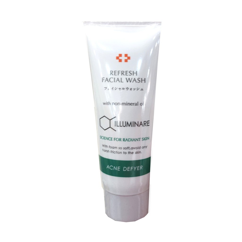 Illuminare Acne Facial Wash / Pembersih Wajah / Sabun Muka / Facial Foam