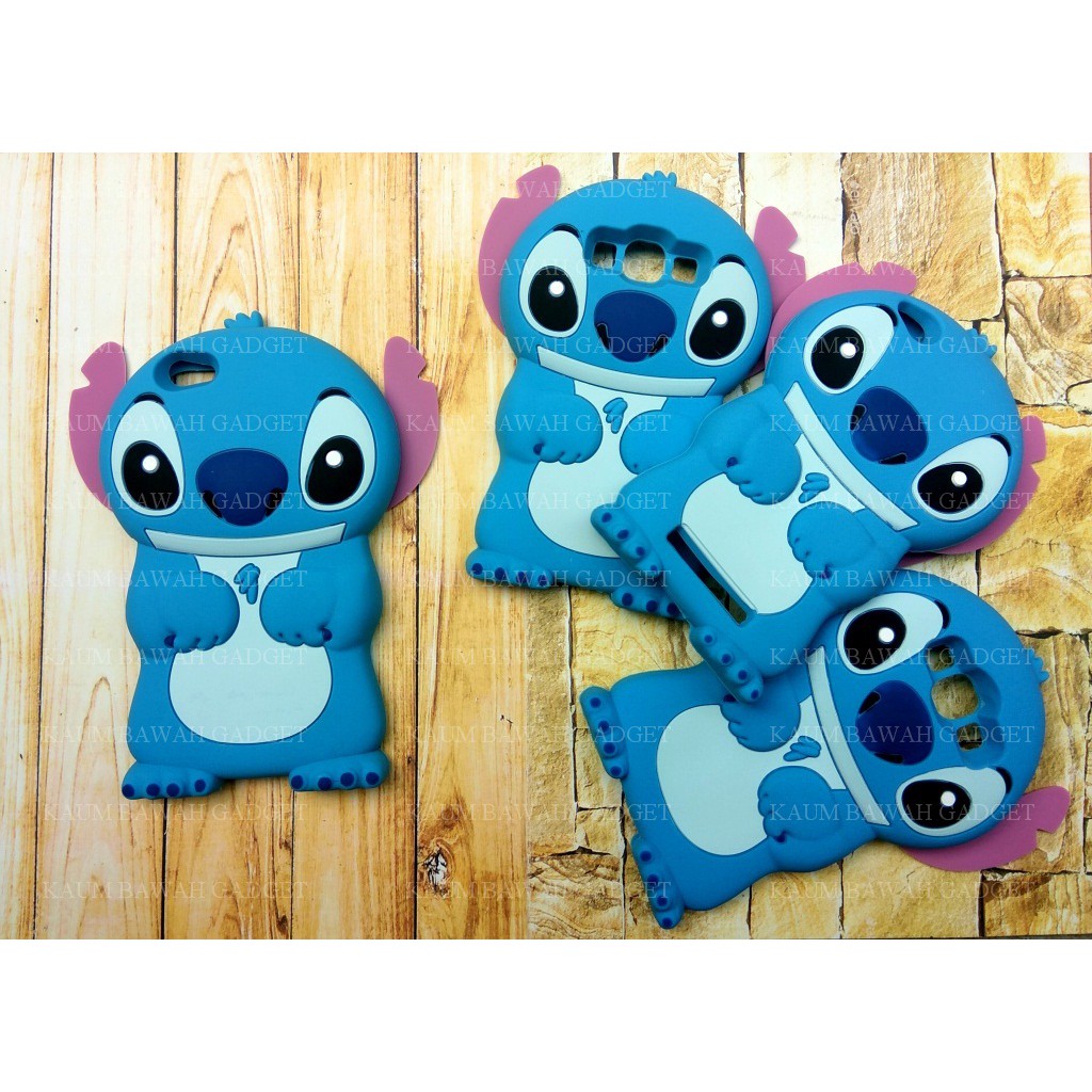 Case 4D Karakter Stitch Vivo V5