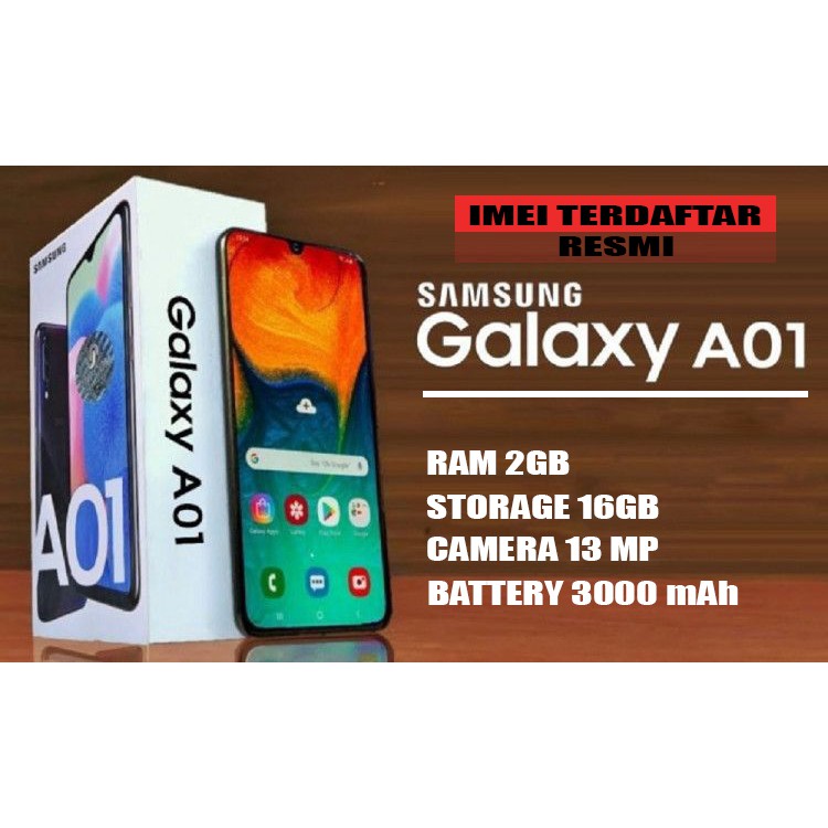 SAMSUNG A01 2GB 16GB / GARANSI RESMI