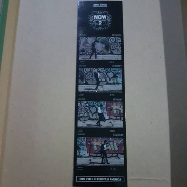 [OFFICIAL] BTS NOW2 BOOKMARK JUNGKOOK
