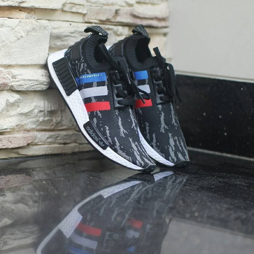 ADIDAS NMD R1 PK TRICOLOR CAMO