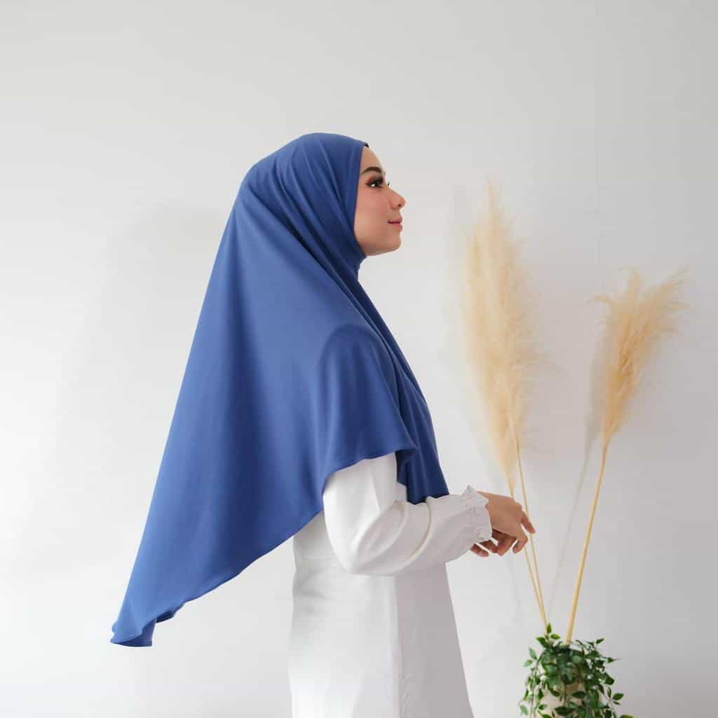 Naura Instant - Albata Hijab-Naura Blue Jeans
