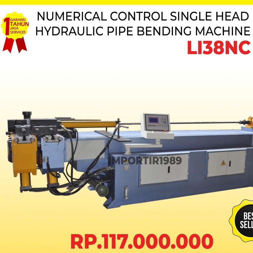 Mesin Bending Pipa Hidrolik Pipe Bending Machine 38 x 1,8 mm Importir - LI38NC