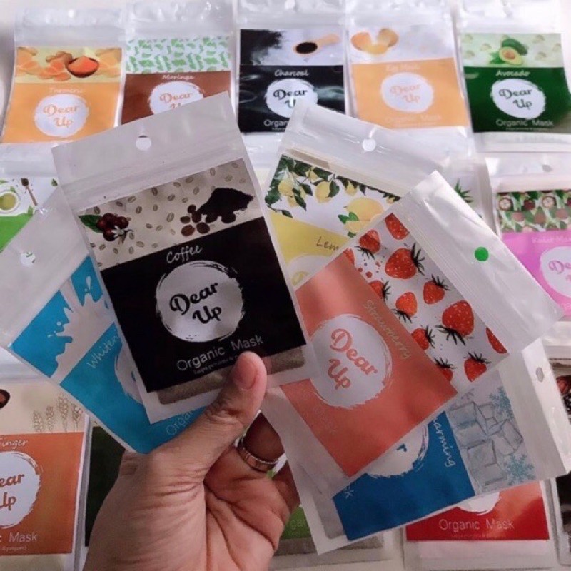 BPOM DEAR UP MASKER ORGANIK