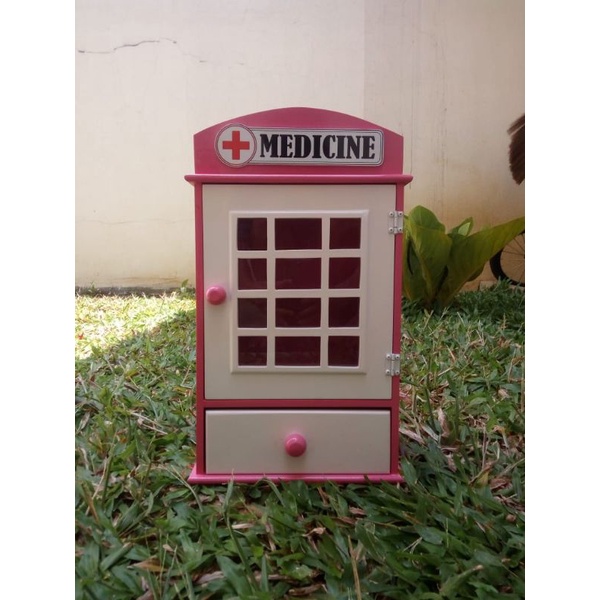 

Promo Medicine box Lettering HOME rak laundry