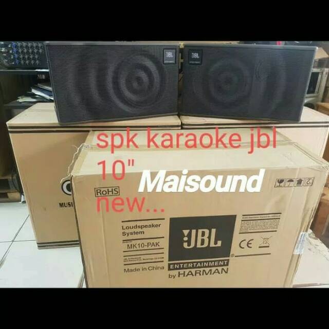 SPEAKER JBL MK10 PAK 10 INCH JBL MK 10 PAK JBL MK10PAK ORIGINAL 2 UNIT