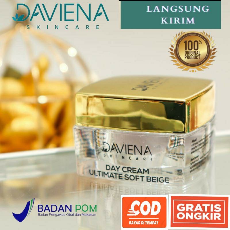 Day Cream Daviena Gold Series Daviena Skincare Deviena Davina Devina Skincare Official Davienaskincareofficial Palembang ori Ramadhanidavin official Ownerdavienaskincare Pencerah Pemutih Flek Wajah Glowing Bpom Davienaskincare jawa scincare Skincare