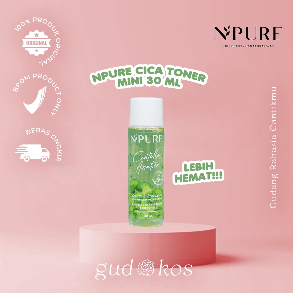 NPURE Face Toner Centella Asiatica 30ml / Travel Size