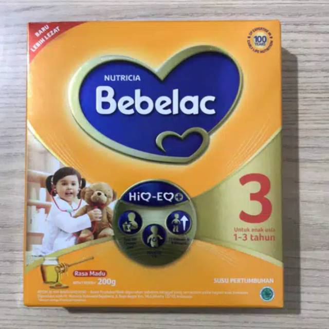 Bebelac 3 Madu & Vanila 200 gr