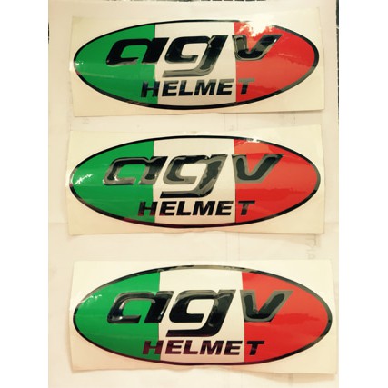 sticker AGV stiker helm AGV