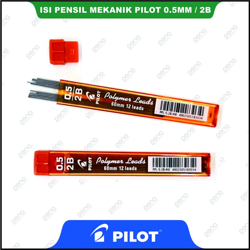 Isi Pensil Mekanik Pilot 2B - 0.5mm (2B)