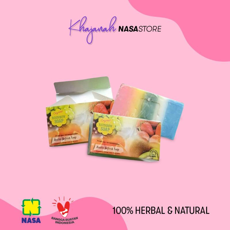 ORYSOAP Rainbow Soap/Sabun Pelangi Nasa/Sabun Pemutih