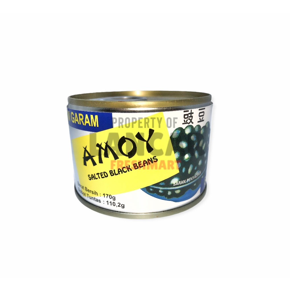 AMOY TAUSI 170GR/ AMOY KACANG HITAM 170GR/ AMOY BLACKED BEAN 170GR